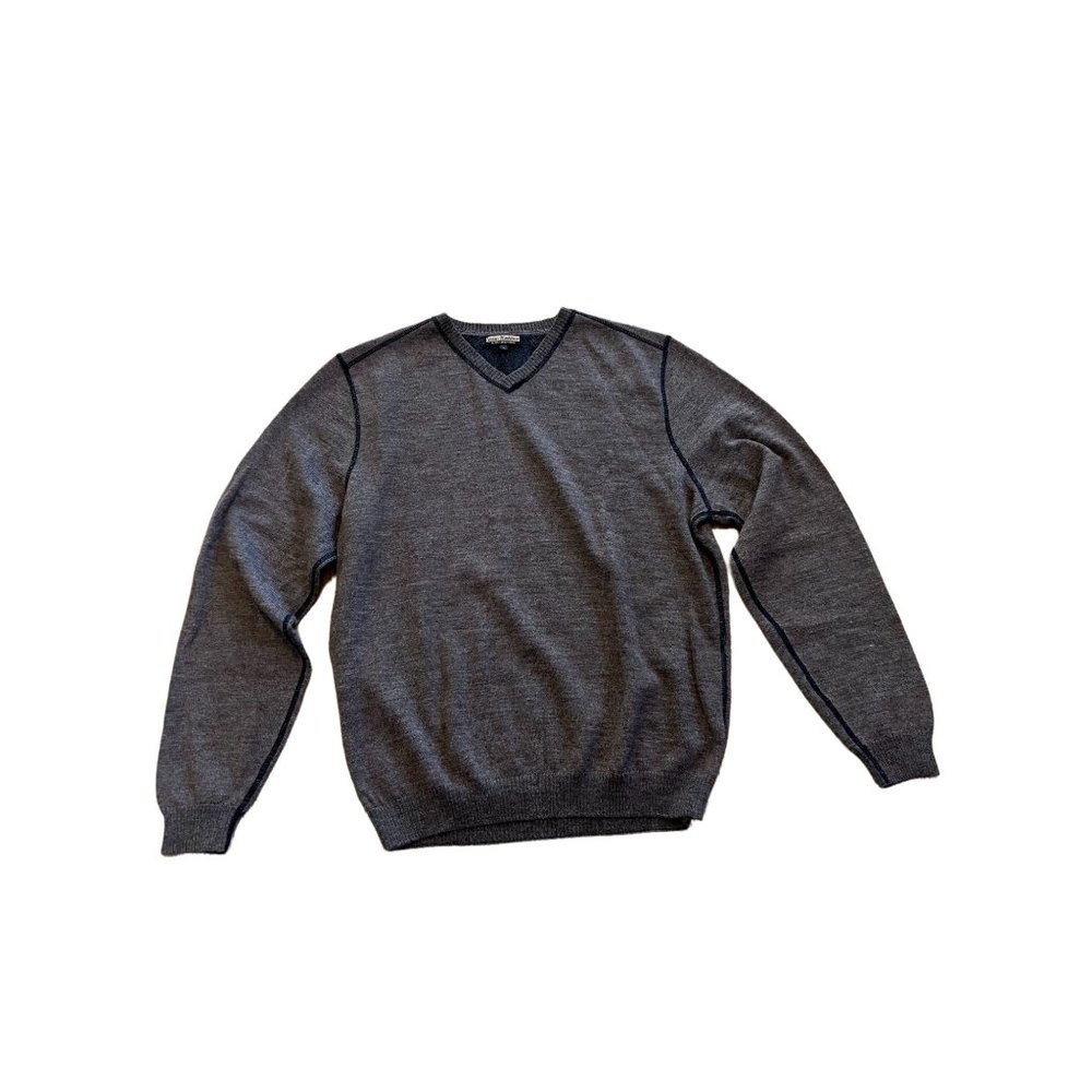 Lenor Romano Collection Pullover Sweater Medium Baby Alpaca & Pima Cotton